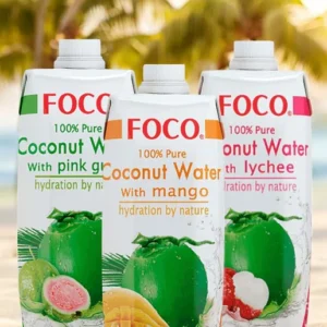 Foco (kokos, mango, lychee) 0,35l