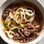 Udon s Hovädzím mäsom