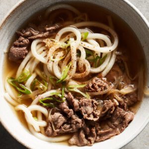 Udon s Hovädzím mäsom
