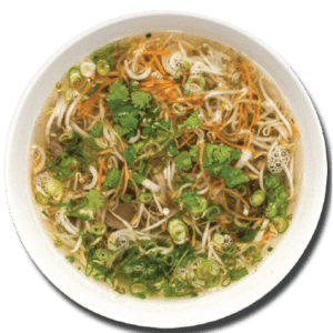 E. Polievka s Tofu (bún)