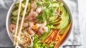 P9. Udon Poke Bowl S Krevetami