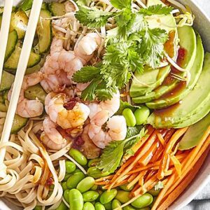 P9. Udon Poke Bowl S Krevetami