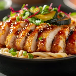 Udon s Kuracím mäsom