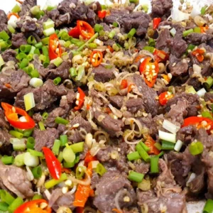 Bò Xào Sả Ớt
