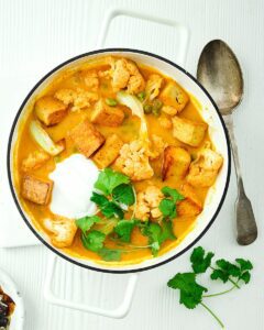 f. Mango Curry s Tofu