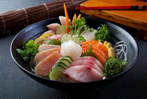 Sake Sashimi (Losos)