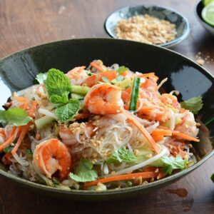 Bún Tôm Trộn