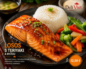 Cá Hồi Sốt Teriyaki
