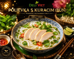 F. Polievka s Kuracia (bún)