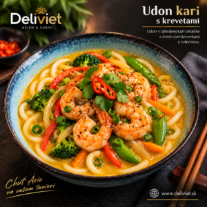 Udon kari s Krevetami