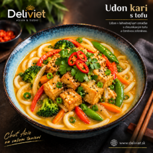 Udon kari s tofu